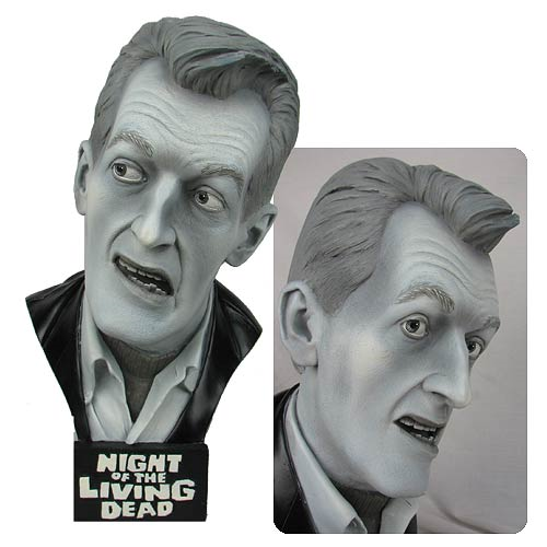 Night of the Living Dead Cemetery Zombie Bust