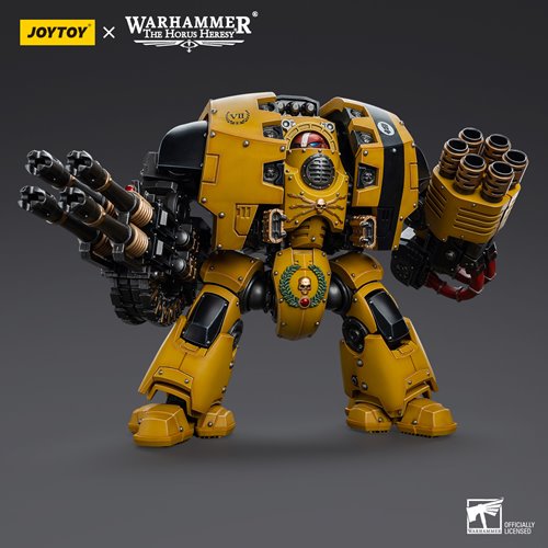Joy Toy Warhammer 40,000 Imperial Fists Leviathan Dreadnought Cyclonic Melta Lance and Storm Cannon