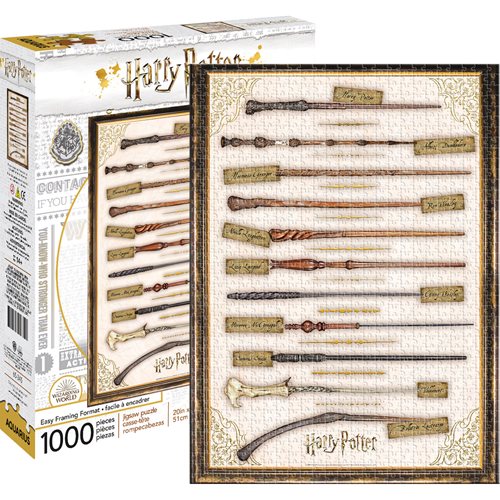 Harry Potter Wands 1,000-Piece Puzzle