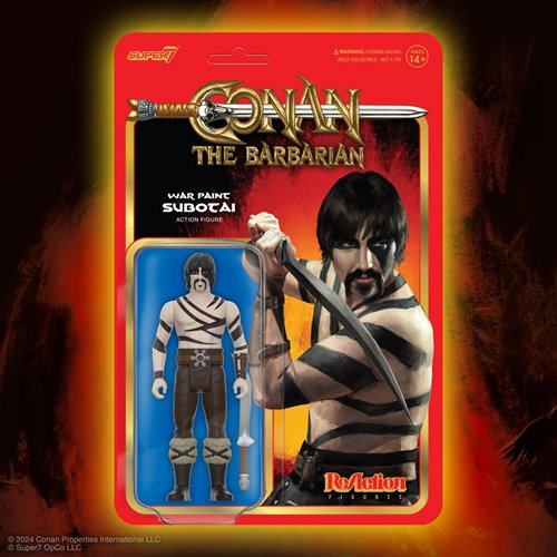 Conan the Barbarian Subotai (War Paint) 3 3/4-Inch ReAction Figure