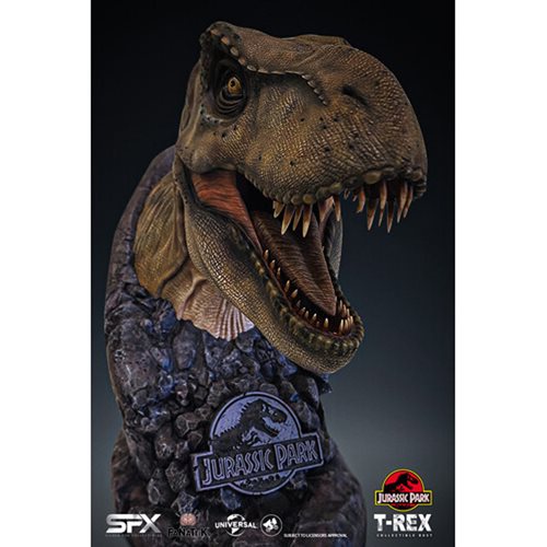 Jurassic Park T-Rex Bust