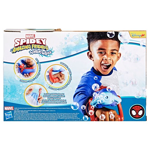 Spidey and His Amazing Friends Water-Webs Electronic Bubble Slinger