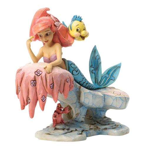 Disney Traditions Little Mermaid Dreaming Under the Sea Statue