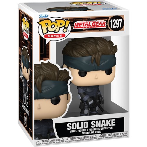 Metal Gear Solid Solid Snake Funko Pop! Vinyl Figure