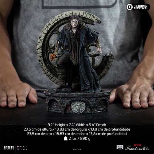 Frankenstein's Monster Netflix 1:10 Art Scale Statue