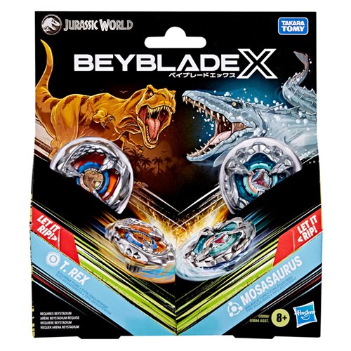 Jurassic World Beyblade Tops Wave 1 Set of 2
