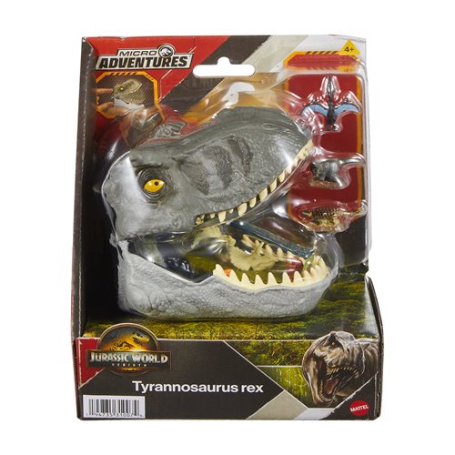Jurassic World Micro Adventures Tyrannosaurus Rex Compact Playset