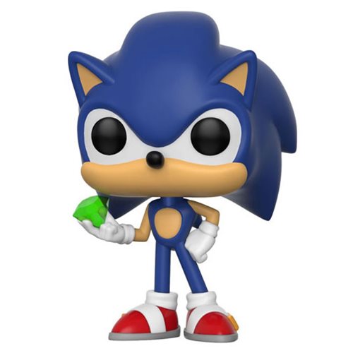 Sonic the Hedgehog with Emerald Pop! Vinyl Figure