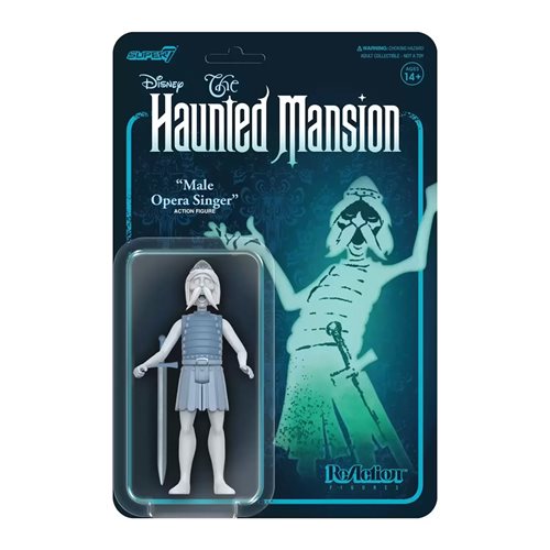 Haunted Mansion Male Opera Singer 3 3/4-Inch ReAction Figure