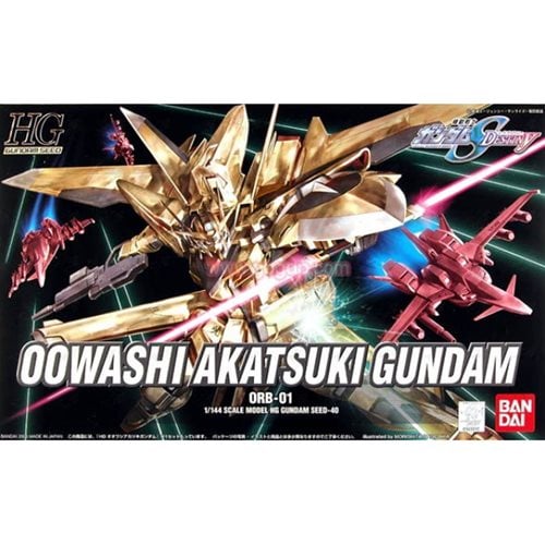 Mobile Suit Gundam Seed Destiny Oowashi Akatsuki Gundam High Grade 1:144 Scale Model Kit