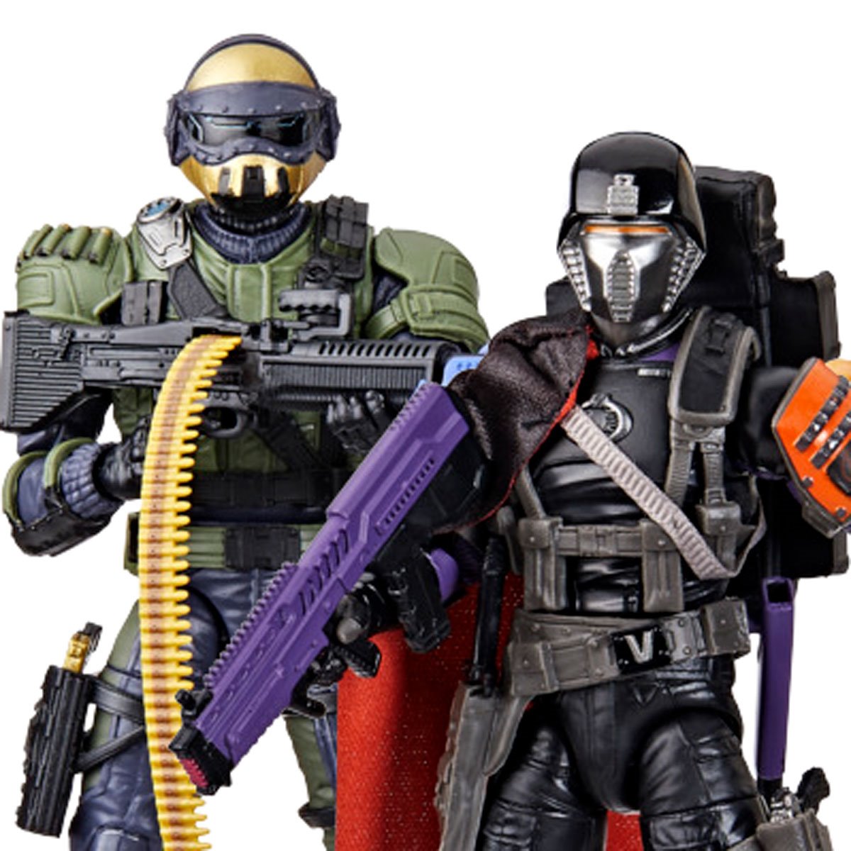G.I. Joe Classified Series Steel Corps Troopers – Action Figure Da Collezione 15 Cm Con 28 Accessori, 2 Jetpack E Footlocker
