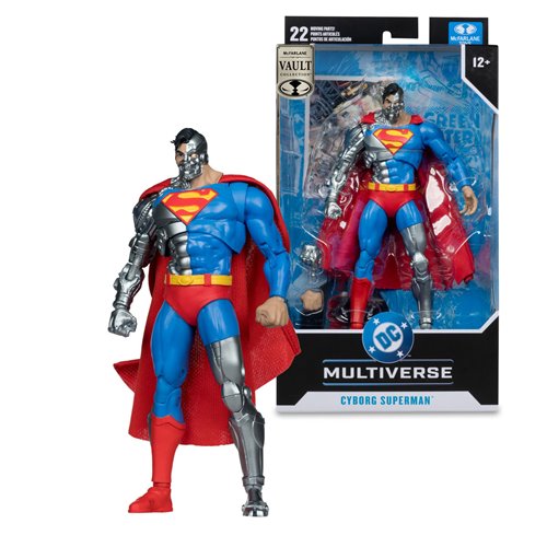 DC Multiverse McFarlane Vault Collection Wave 2 Cyborg Superman 7-Inch Scale Action Figure