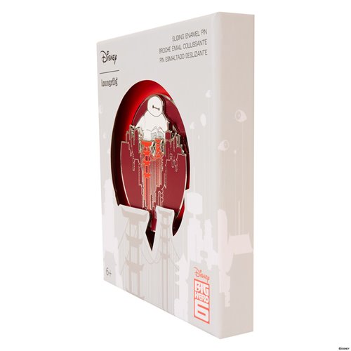 Big Hero 6 10th Anniversary San Fransokyo Sliding 3-Inch Collector Box Pin
