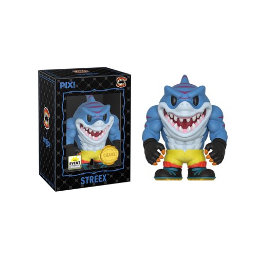 Street Sharks Big Slammu Pix! Vinyl Figure - 2026 Convention Exclusive