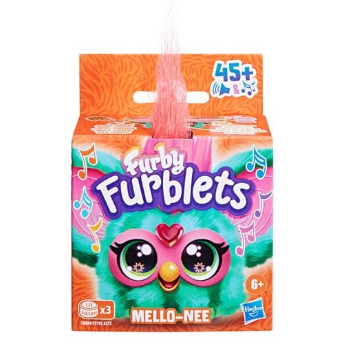 Furby Furblets Plush Wave 1 Revision 1 Set of 6