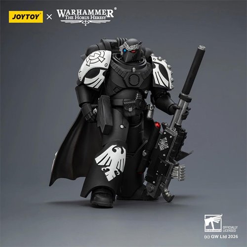 Joy Toy Warhammer The Horus Heresy Raven Guard Mor Deythan With Nemesis Bolt Rifle 1:18 Scale Action