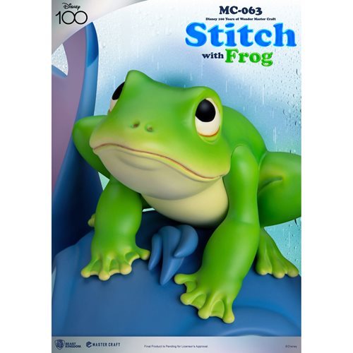 Disney 100 Years of Wonder Lilo & Stitch with Frog MC-063 Master Craft Statue