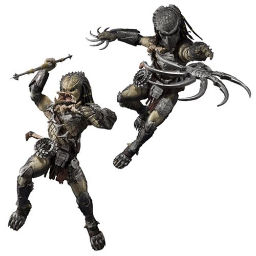 Alien vs. Predator Requiem Heavy Armed Predator Wolf SH MonsterArts Action Figure