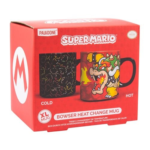 Super Mario Bowser Heat-Change 18 1/2 oz. Mug