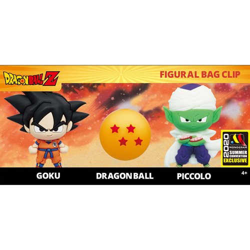 Dragon Ball Z Figural Bag Clip 3-Pack - San Diego Comic-Con 2020 Exclusive