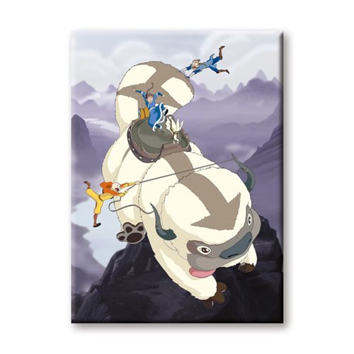 Avatar: The Last Airbender Appa Flying Flat Magnet