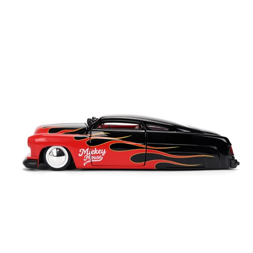 Hollywood Rides Disney 1951 Mercury 1:24 Scale Die-Cast Metal Vehicle with Mickey Mouse Figure