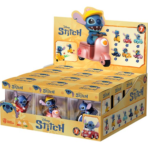Lilo & Stitch Zoom Hero Pull Back Vehicle Case of 12