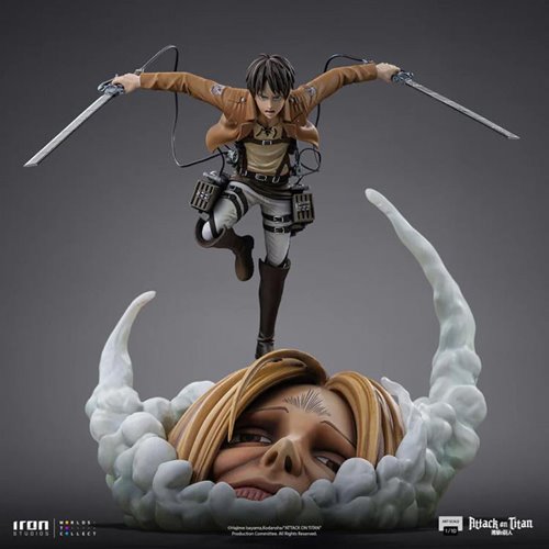 Attack On Titan Eren Yeager 1:10 Art Scale Statue