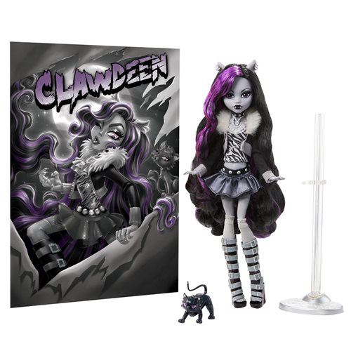 Monster High Reel Drama Clawdeen Wolf Doll, Not Mint