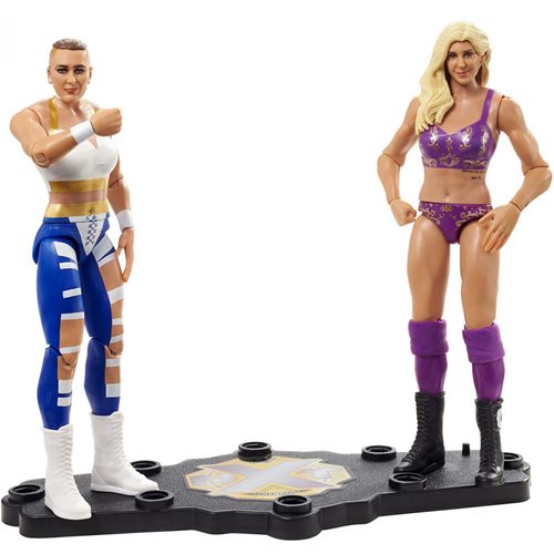 WWE Championship Showdown Series 7 Charlotte Flair vs. Rhea Ripley Action Figure 2-Pack