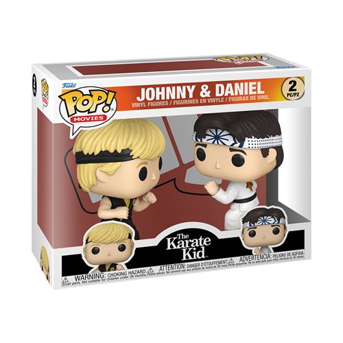 Karate Kid Johnny and Daniel Funko Pop! Vinyl Figure 2-Pack