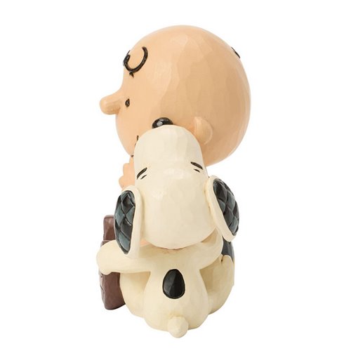 Peanuts Charlie Brown with Snoopy by Jim Shore Statue
