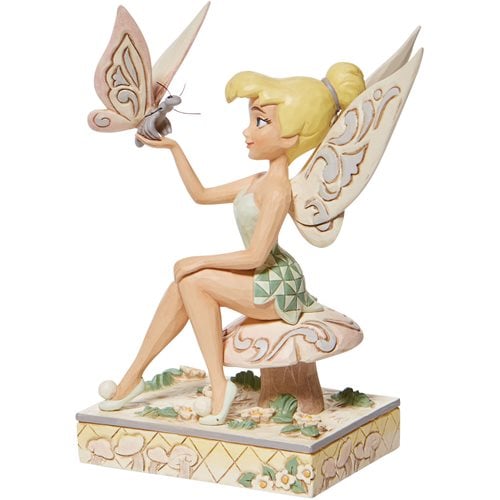 Disney Traditions Tinker Bell White Woodland Passionate Pixie by Jim Shore Statue