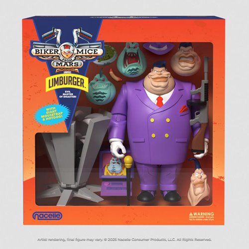 Biker Mice from Mars Wave 2 Limburger 7-Inch Scale Action Figure