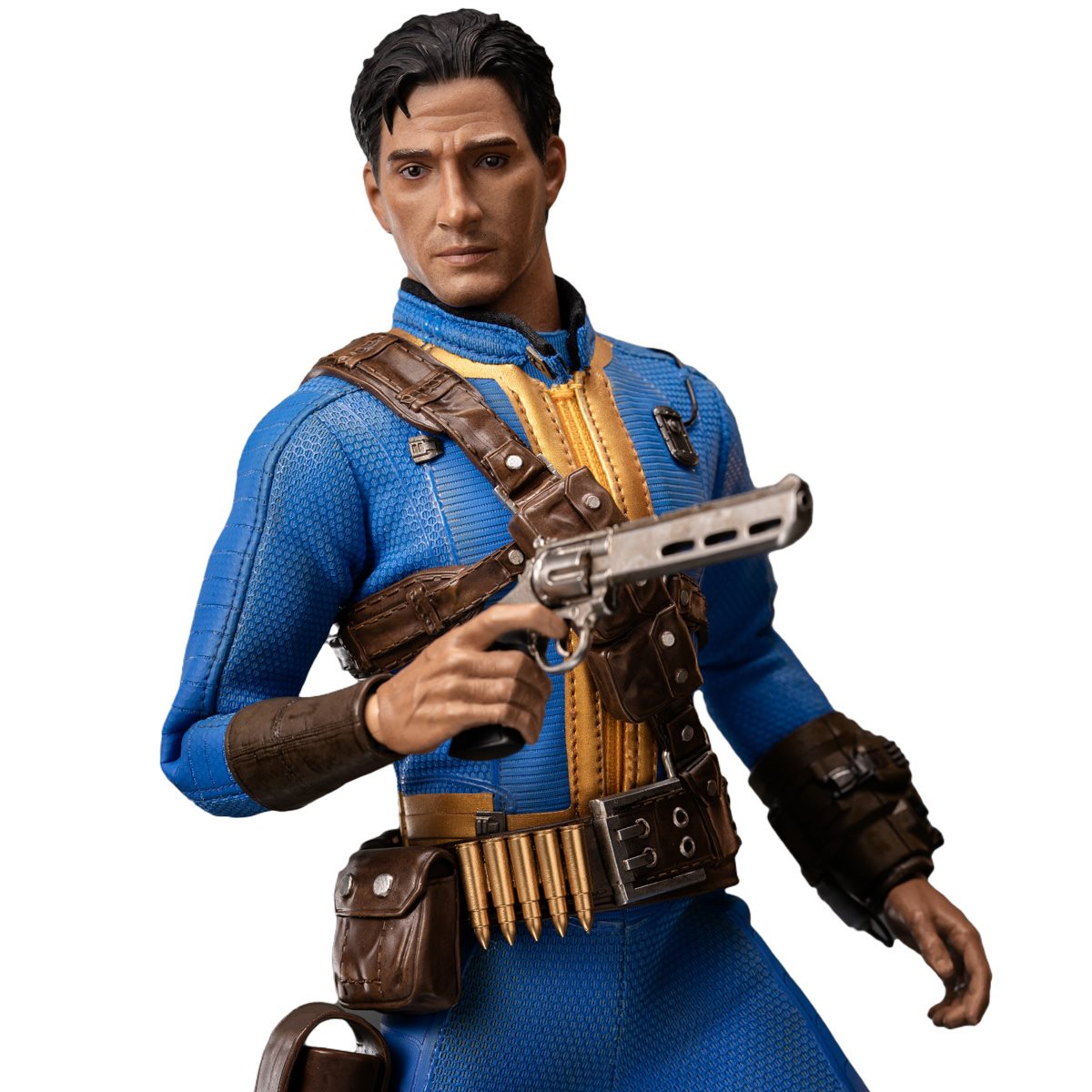 Figura Collezionabile Hero Collector Fallout: The Sole Survivor (Nate) - Scala 1:16, 12 Cm