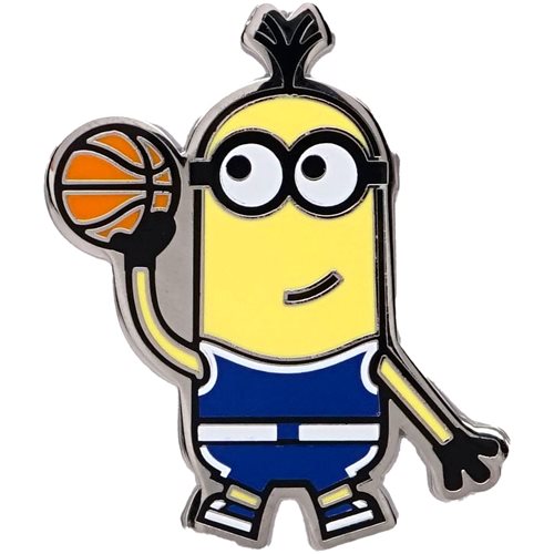 Minions: The Rise of Gru Kevin with Basketball Enamel Pin