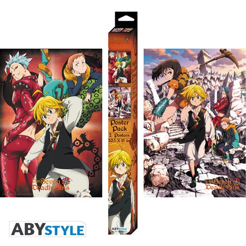 The Seven Deadly Sins Boxed Poster 2-Pack