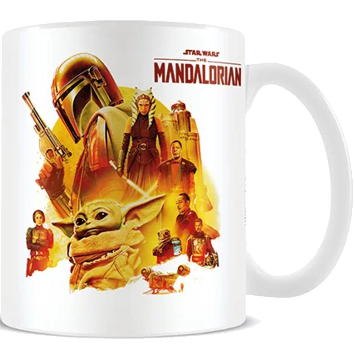 Mandalorian 11 oz coffee mug - Sublimation Coffee Mugs - Made With