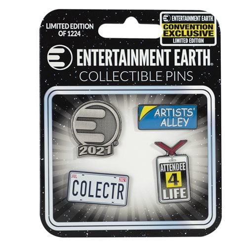 Entertainment Earth Enamel Pin Set of 4 - Convention Exclusive