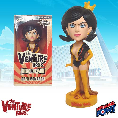 The Venture Bros. Dr. Mrs. The Monarch Bobble Head - EE Exclusive