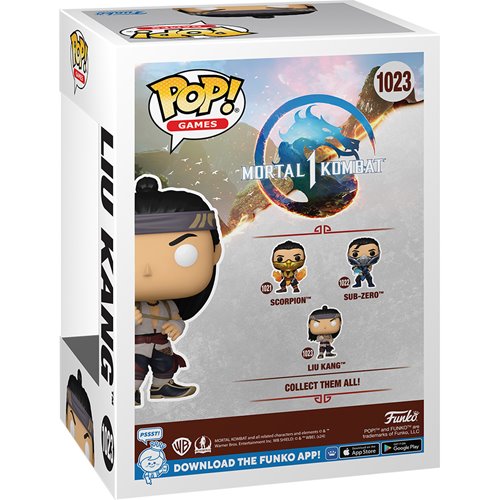 Mortal Kombat 1 Liu Kang (God of Fire) Funko Pop! Vinyl Figure