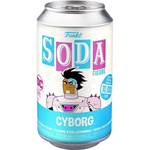 Teen Titans Go! Cyborg Vinyl Soda Figure