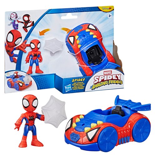 Spidey and His Amazing Friends Action Figures & Vehicles Wave 1 Case of 4