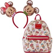 Mickey Mouse and Friends Gingerbread Mini-Backpack Ears Set