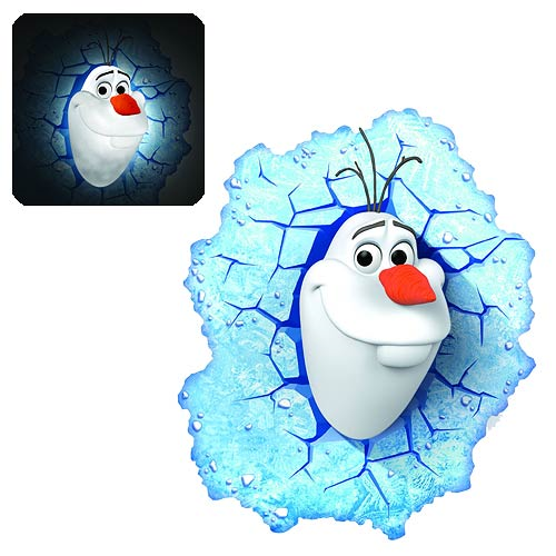 Olaf Disney Frozen 3D Wall Light 