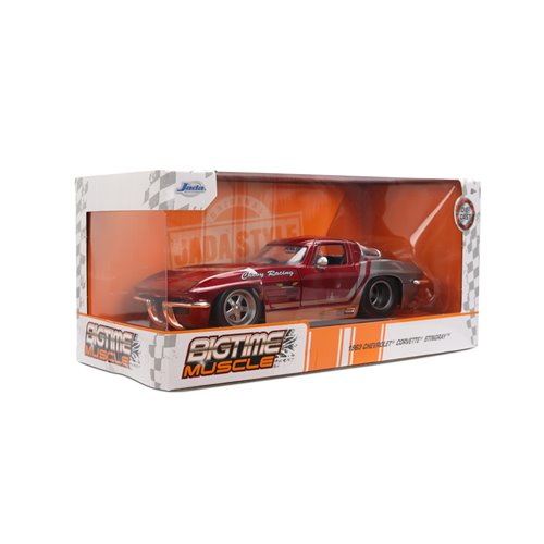 Bigtime Muscle 1963 Chevrolet Corvette Stingray 1:24 Scale Die-Cast Metal Vehicle