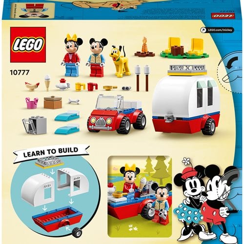 LEGO 10777 Disney Mickey and Friends Mickey Mouse and Minnie Mouse's Camping Trip