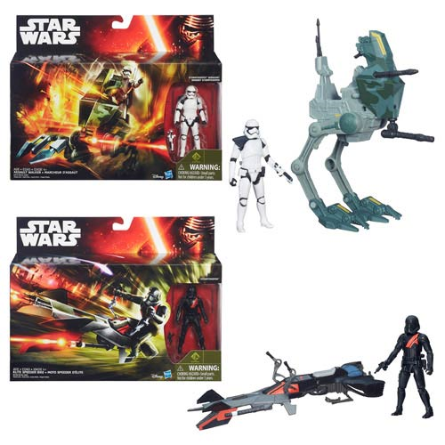 Star Wars: The Force Awakens Class I Vehicles Wave 1 Case
