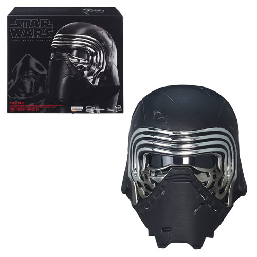 Star Wars: The Force Awakens  Kylo Ren Voice-Changer Helmet The Black Series Prop Replica
