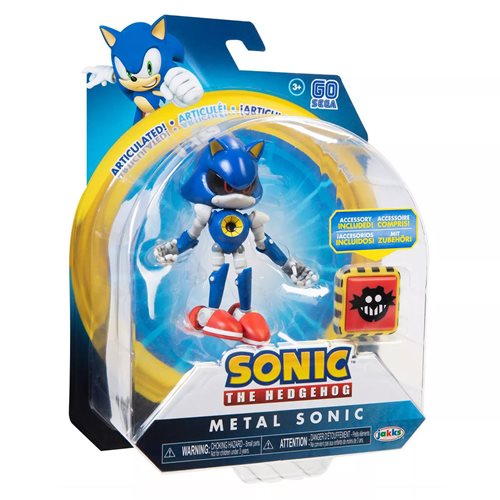 Sonic the Hedgehog: Metal Sonic 4-Inch Figure, Not Mint